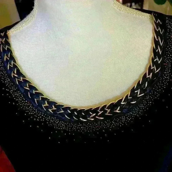 Verucci beaded jacket with matching sleeveless shirt. Size 14. M. Excellent cond - Picture 7 of 16